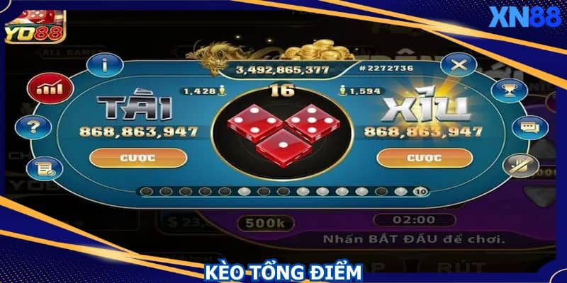 Kèo tổng điểm là dự đoán xí ngầu từ 4 tới 17 Kèo tổng điểm là dự đoán xí ngầu từ 4 tới 17