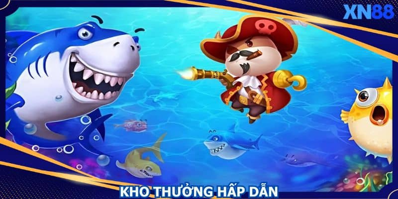 Kho thưởng vô cùng hấp dẫn tại Bắn Cá Thiên Đường Kho thưởng vô cùng hấp dẫn tại Bắn Cá Thiên Đường