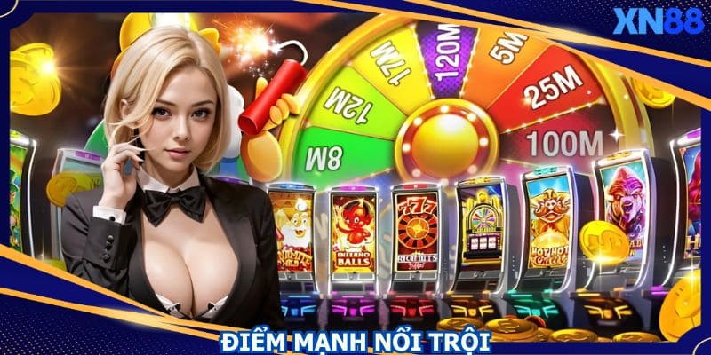 Nhiều điểm ấn tượng hội tụ tại mục nổ hũ XN88 Nhiều điểm ấn tượng hội tụ tại mục nổ hũ XN88